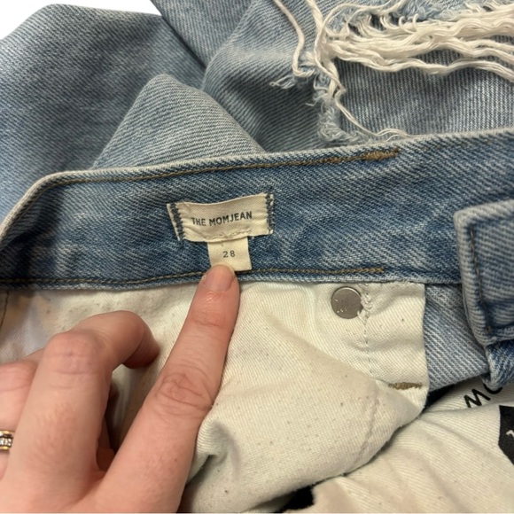 Madewell Denim High Rise Mom Jeans 28 - Picture 3 of 10